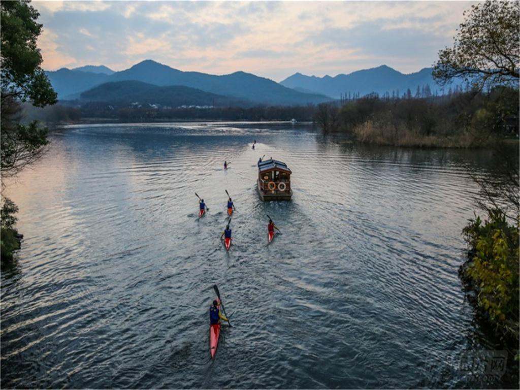 Yurong West Lake Cottage Resort Hotel Hangzhou Exterior foto